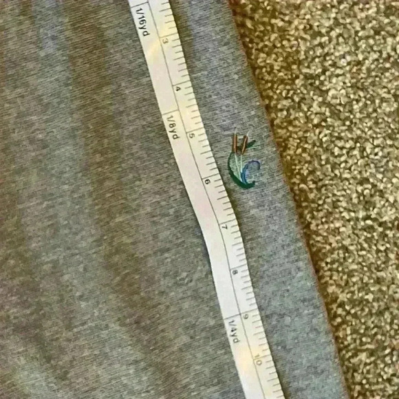 Footjoy grey mock turtleneck long sleeved shirt. - Picture 10 of 11